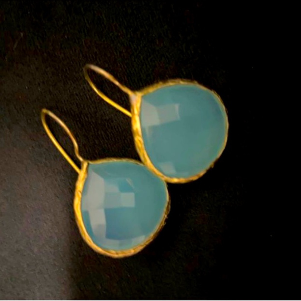 Gold plated earrings